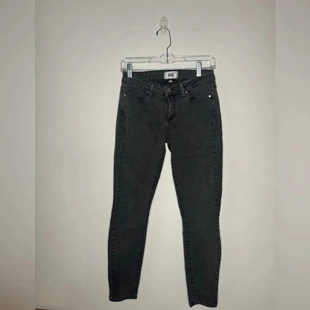 Paige black verdugo ankle jean. Very soft. Size 27